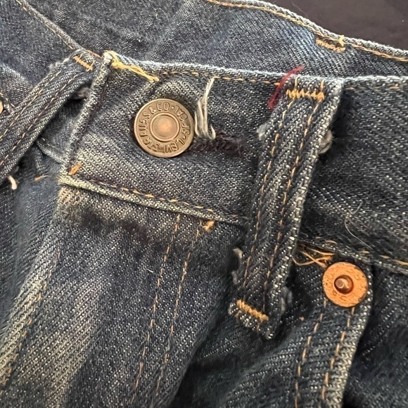 Vintage Levi’s, 1970s, dark blue, 32 x 31 (size cut out) - Picture 7 of 7